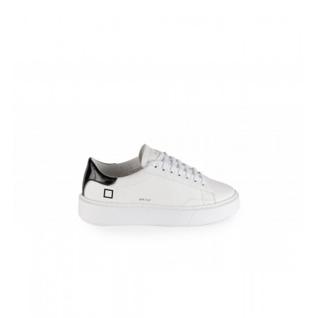 Sneakers CALF WHITE BLACK-D.A.T.E.